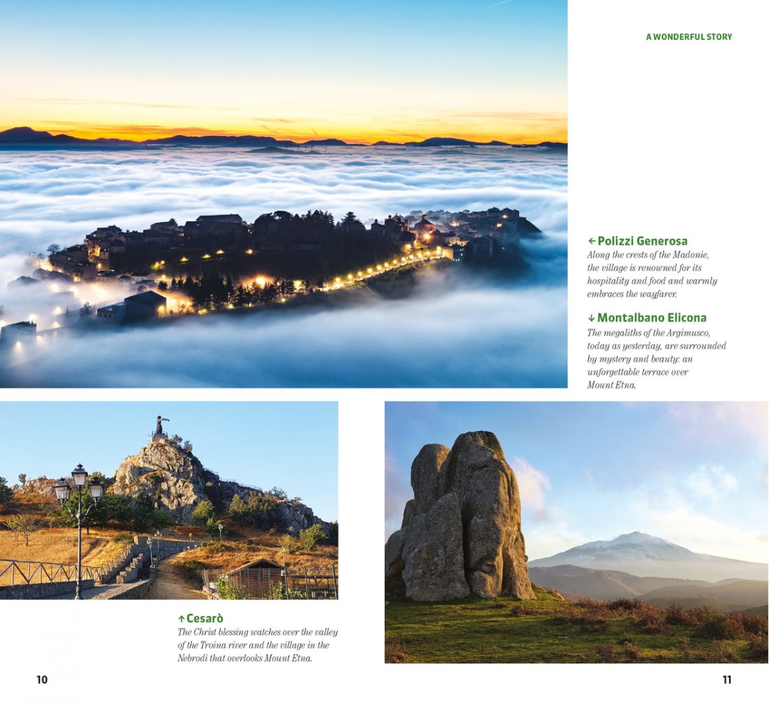 From Palermo to Messina across the mountains Terre di mezzo