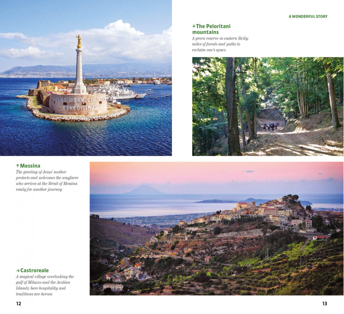 From Palermo to Messina across the mountains Terre di mezzo