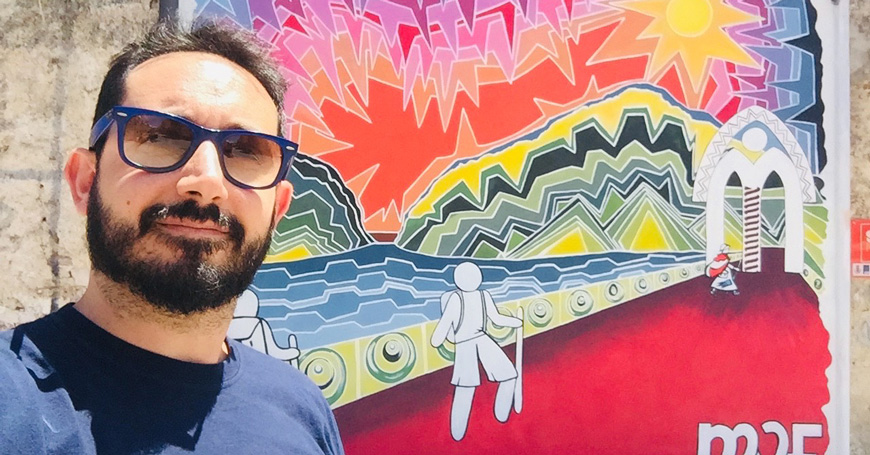 Davide Comunale, un archeologo sulla Magna Via Francigena