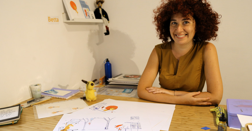 Elisabetta Civardi tells about “Quando gli animali non avevano la coda”