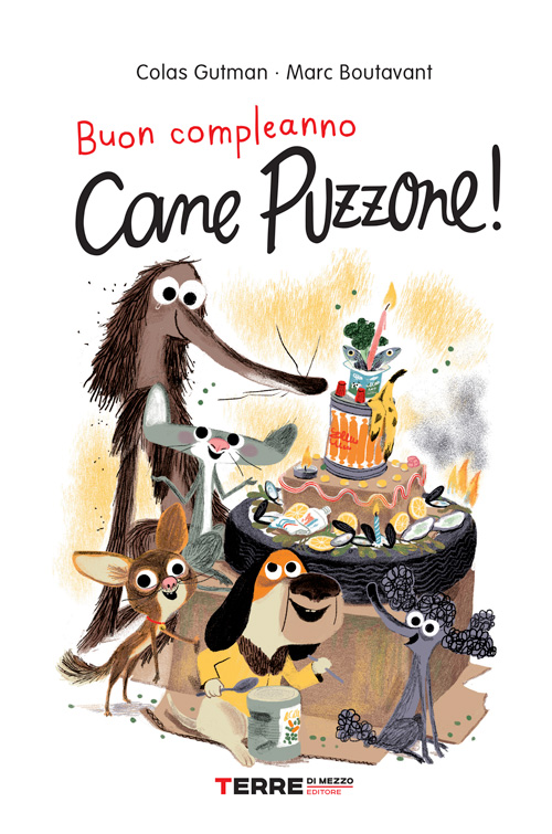 buon compleanno cane puzzone