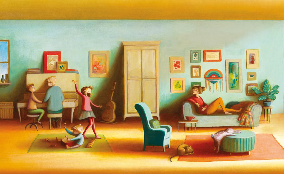 una casa di nuovo