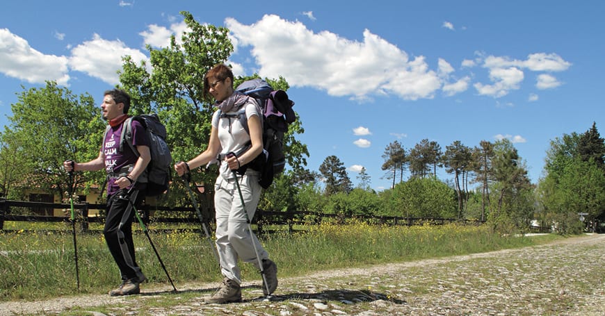 la via francigena in toscana