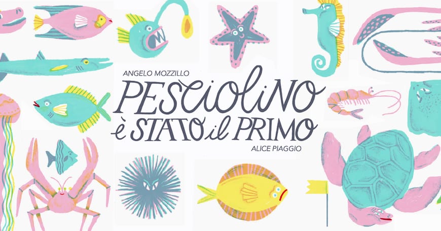 Coloriamo insieme il poster di “Pesciolino è stato il primo”!