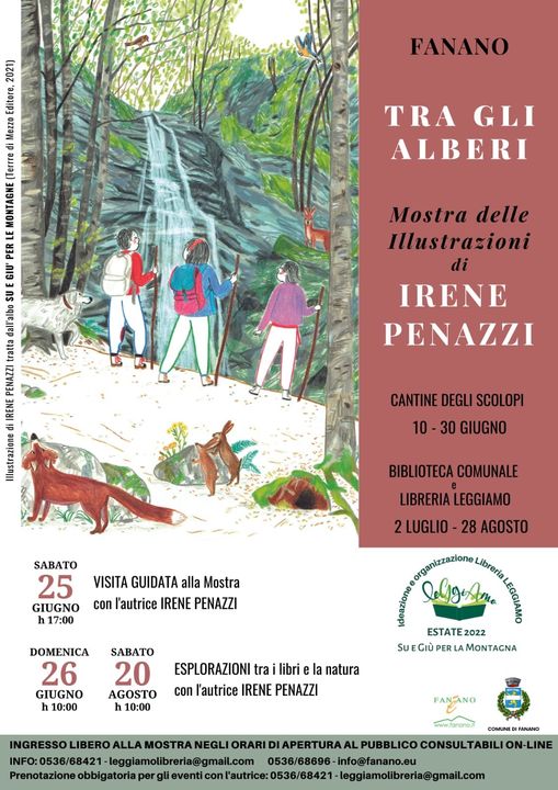 irene penazzi su e giù per le montagne