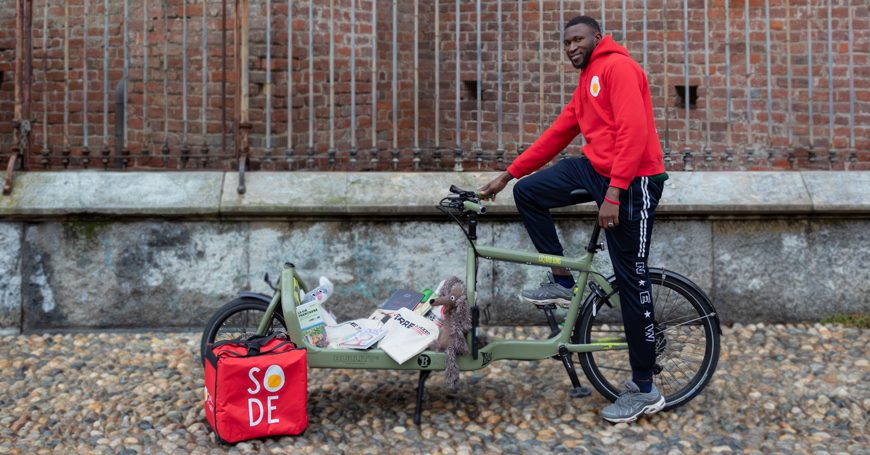 Da oggi consegniamo i nostri libri a Milano in bicicletta con So.De – Social Delivery