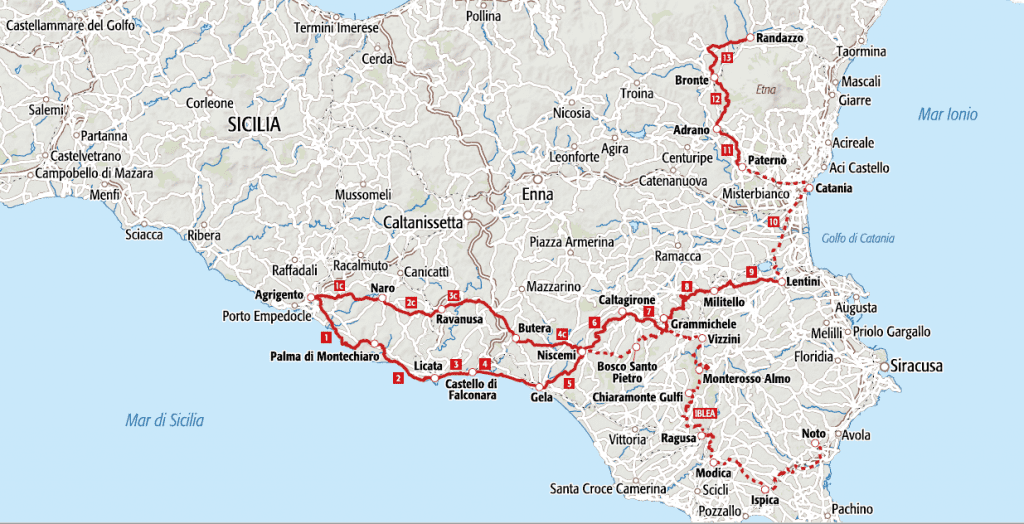 mappa via fabaria