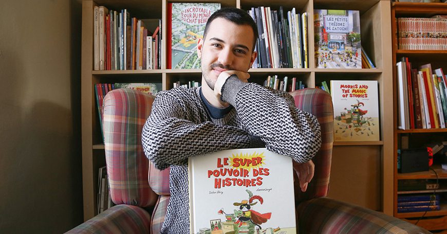 Lorenzo Sangiò, illustratore, racconta “Il superpotere delle storie”