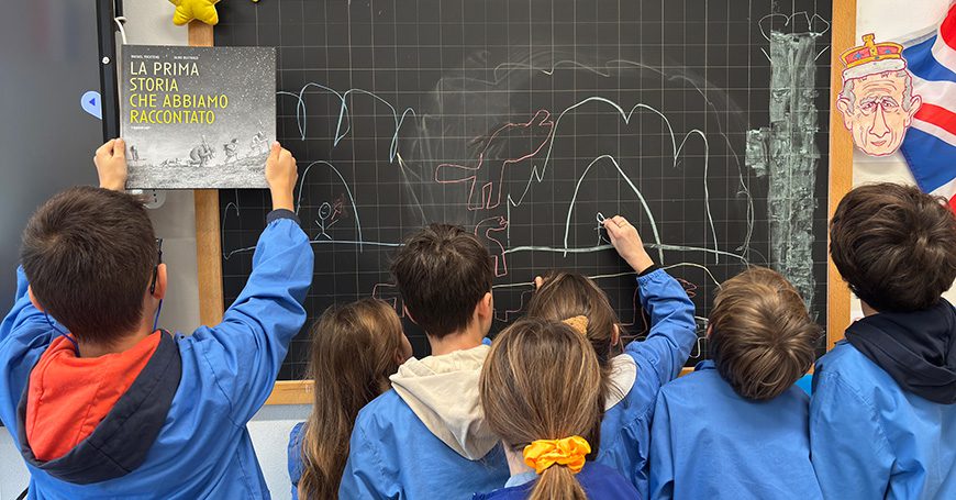 la prima storia laboratorio maestra Chiara