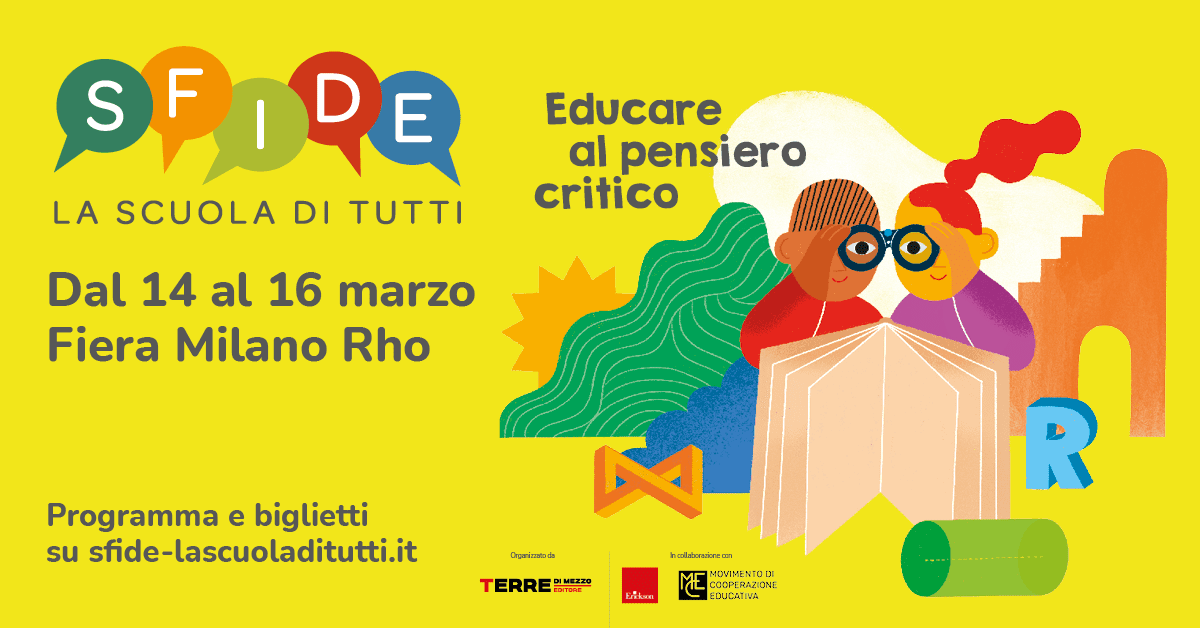 SFIDE – La scuola di tutti 2025, il nostro evento dedicato al mondo della scuola