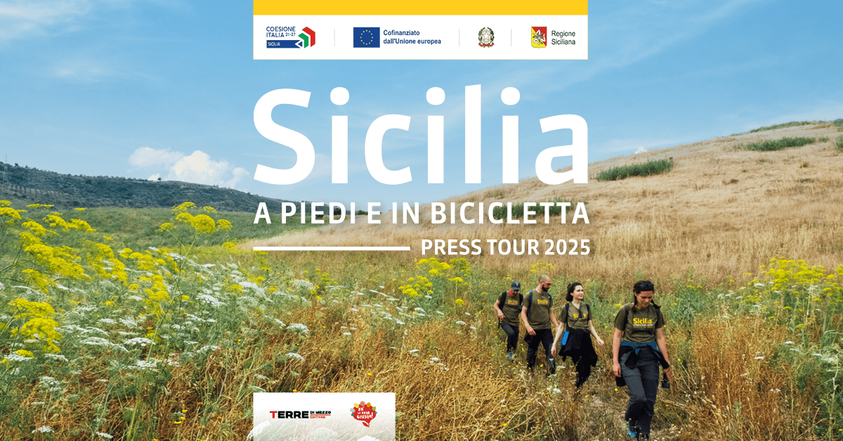 Press tour 2025 “Sicilia a piedi e in bicicletta”: un’isola da scoprire a passo lento