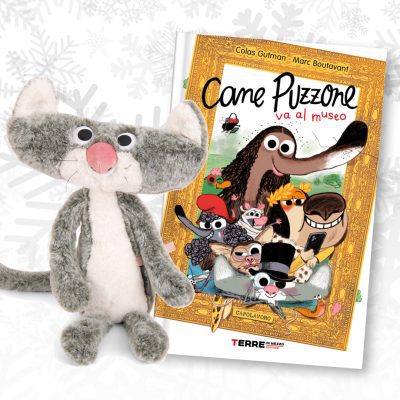 Pacchetto Peluche Spiaccigatto e Cane Puzzone va al museo