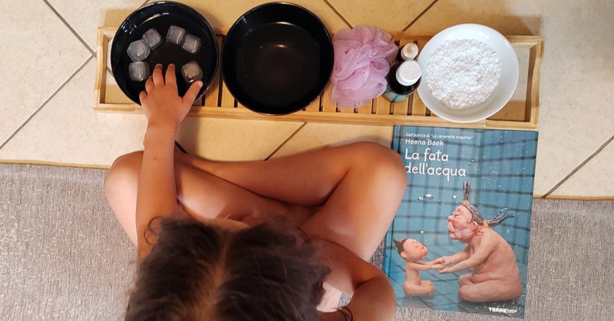 Laboratorio sensoriale ispirato all’albo “La fata dell’acqua” di Heena Baek